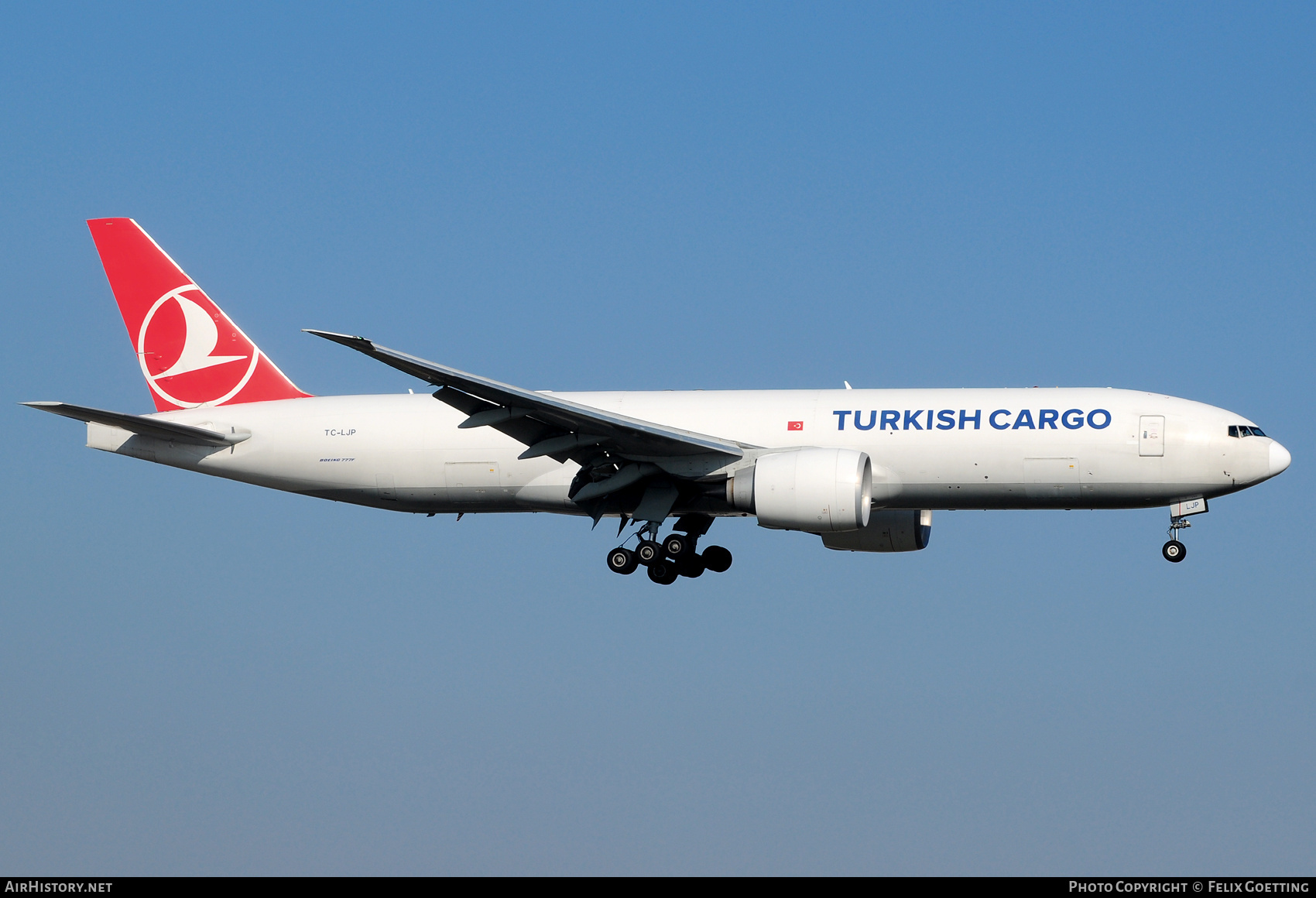 Aircraft Photo of TC-LJP | Boeing 777-F | Turkish Airlines Cargo | AirHistory.net #841196