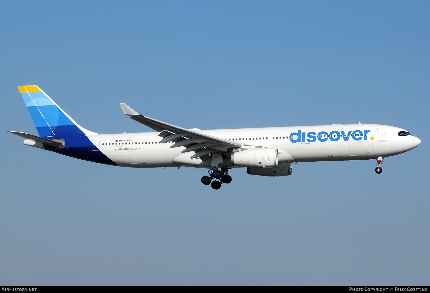 Aircraft Photo of D-AIKA | Airbus A330-343 | Discover Airlines | AirHistory.net #841198