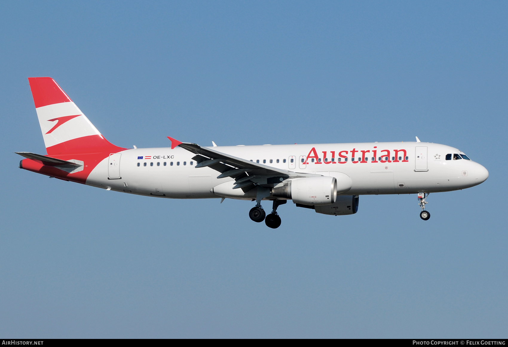 Aircraft Photo of OE-LXC | Airbus A320-216 | Austrian Airlines | AirHistory.net #841200
