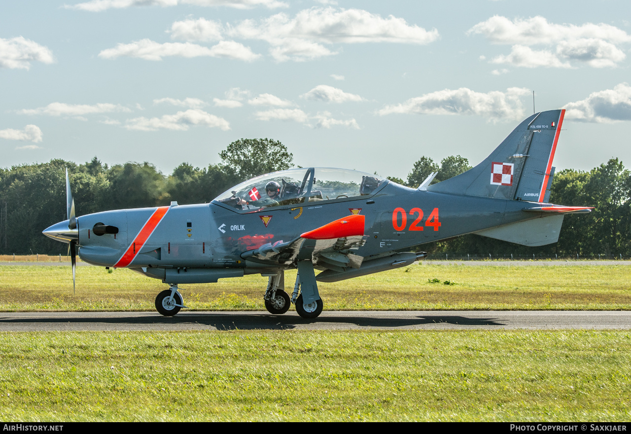 Aircraft Photo of 024 | PZL-Okecie PZL-130TC-1 Turbo Orlik | Poland - Air Force | AirHistory.net #841228
