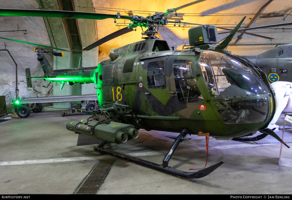 Aircraft Photo of 09218 | MBB Hkp9A (BO-105CB-3) | Sweden - Army | AirHistory.net #841243