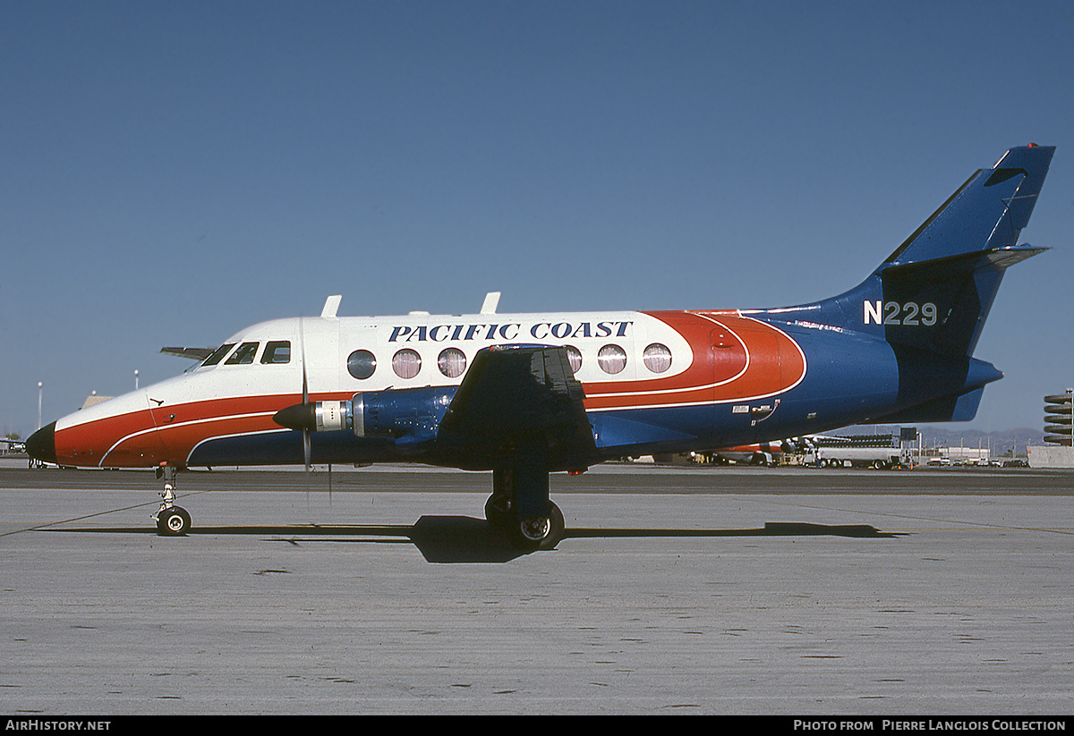 Aircraft Photo of N229 | Handley Page HP-137 Jetstream 1 | Pacific Coast Airlines | AirHistory.net #841245
