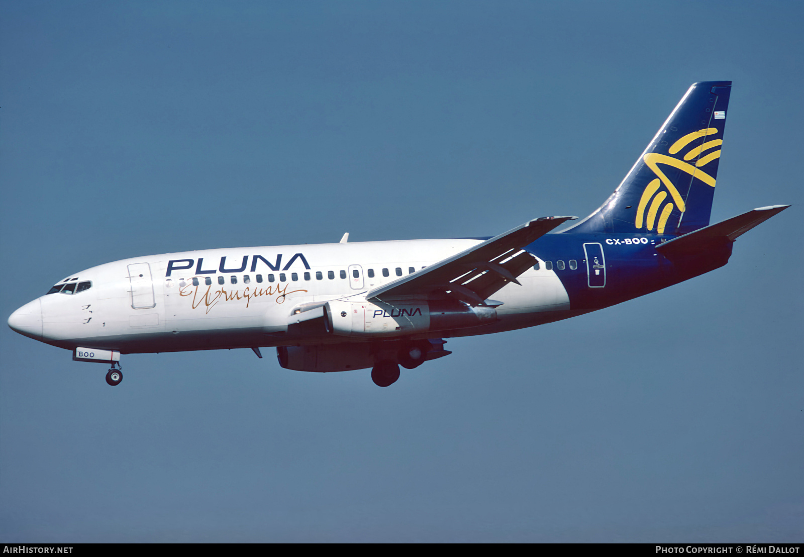 Aircraft Photo of CX-BOO | Boeing 737-2A3 | PLUNA Líneas Aéreas Uruguayas | AirHistory.net #841246
