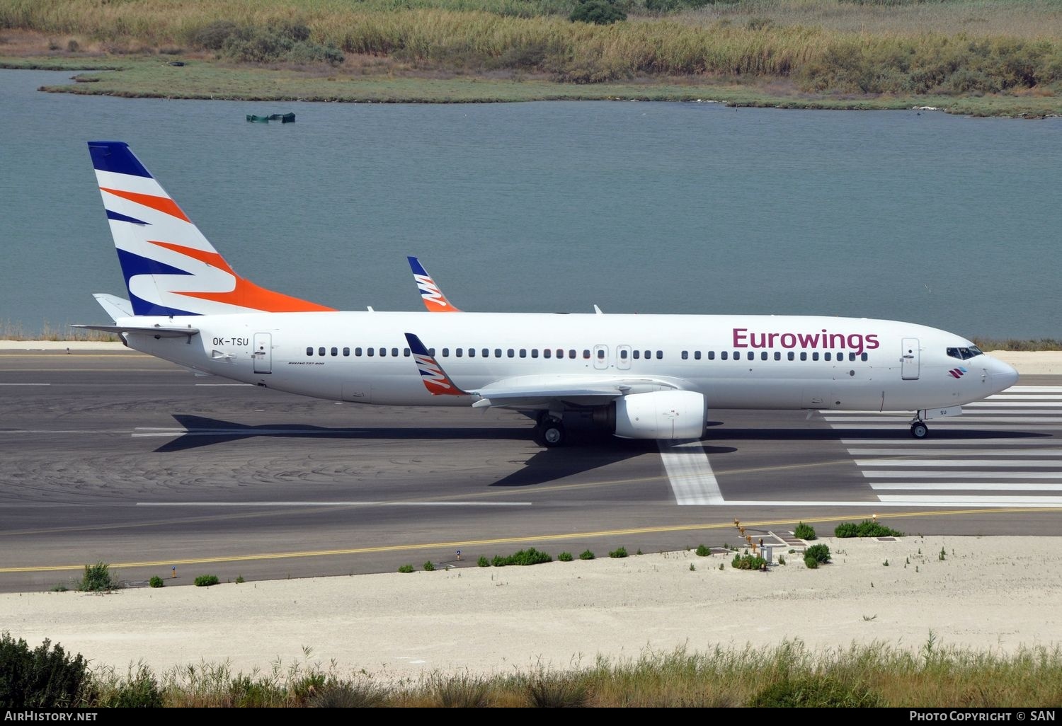 Aircraft Photo of OK-TSU | Boeing 737-8FZ | Eurowings | AirHistory.net #841271