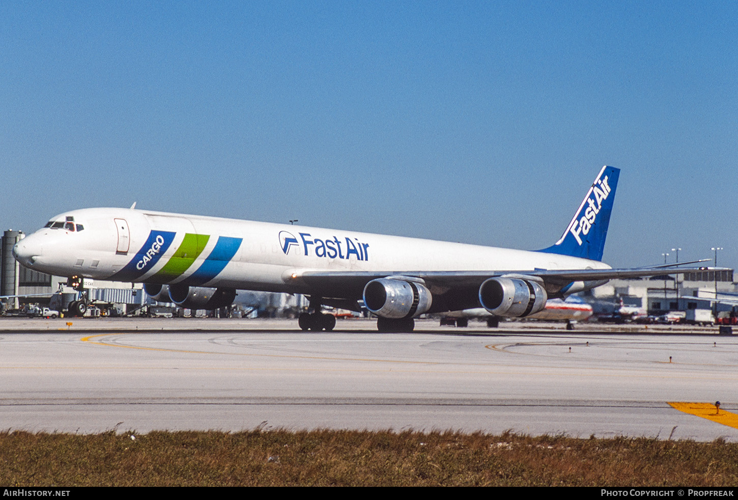 Aircraft Photo of CC-CAX | McDonnell Douglas DC-8-71(F) | Fast Air | AirHistory.net #841276