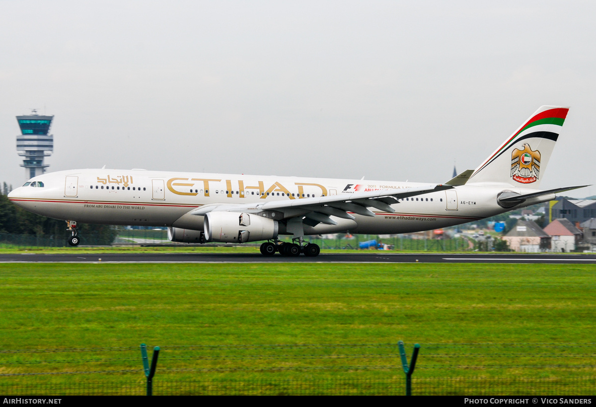 Aircraft Photo of A6-EYM | Airbus A330-243 | Etihad Airways | AirHistory.net #841285