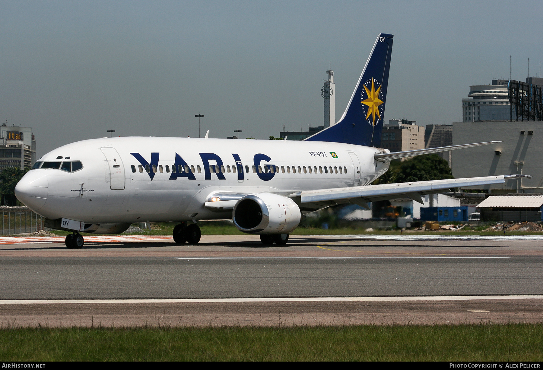 Aircraft Photo of PP-VOY | Boeing 737-3K9 | Varig | AirHistory.net #841295