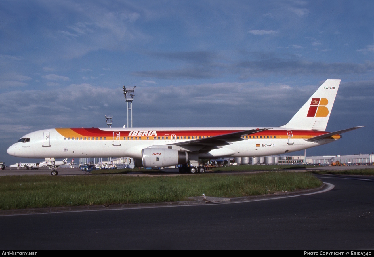 Aircraft Photo of EC-618 / EC-ISY | Boeing 757-256 | Iberia | AirHistory.net #841296