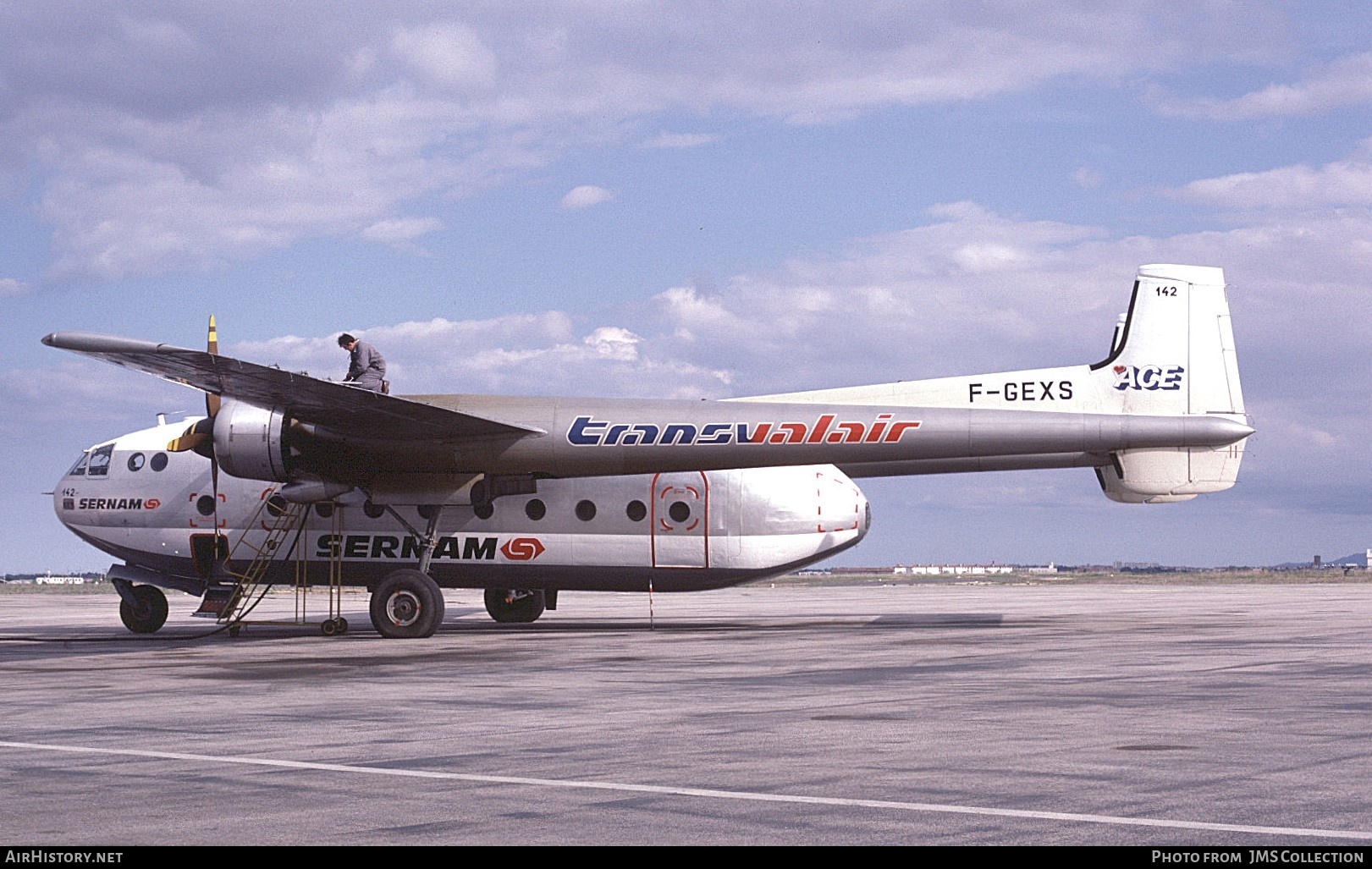 Aircraft Photo of F-GEXS | Nord 2501F-3 Noratlas | Transvalair ACE - Air Charter Express | AirHistory.net #841303