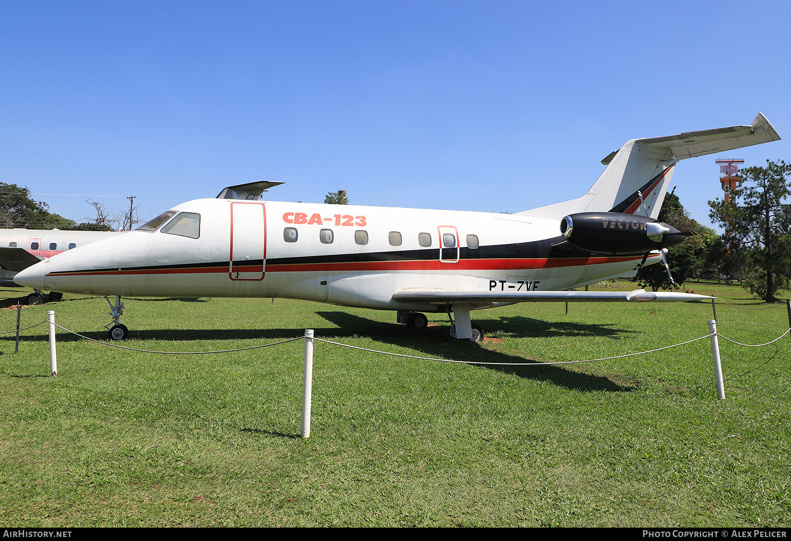 Aircraft Photo of PT-ZVE | Embraer-FMA CBA-123 Vector | AirHistory.net #841304