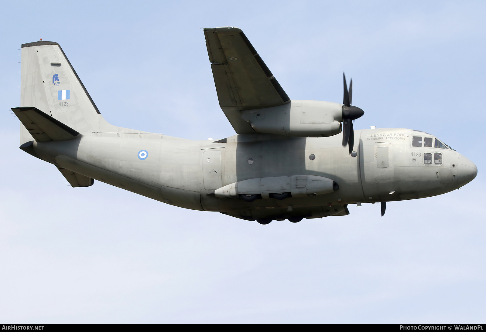 Aircraft Photo of 4123 | Alenia C-27J Spartan | Greece - Air Force | AirHistory.net #841313