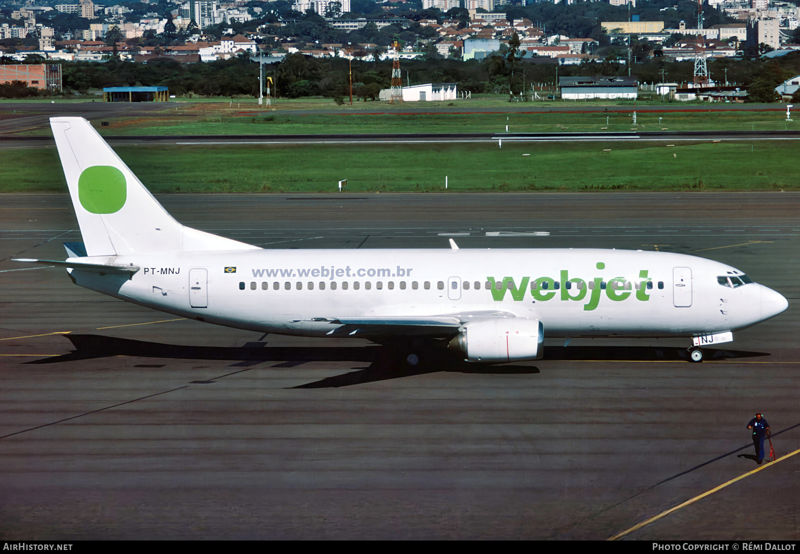 Aircraft Photo of PT-MNJ | Boeing 737-33A | WebJet Linhas Aéreas | AirHistory.net #841314