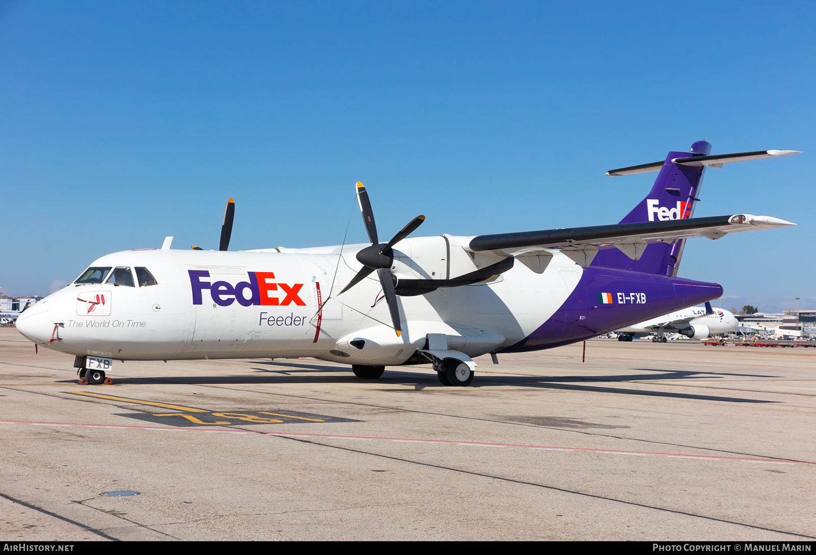 Aircraft Photo of EI-FXB | ATR ATR-42-300/F | FedEx Feeder | AirHistory.net #841351