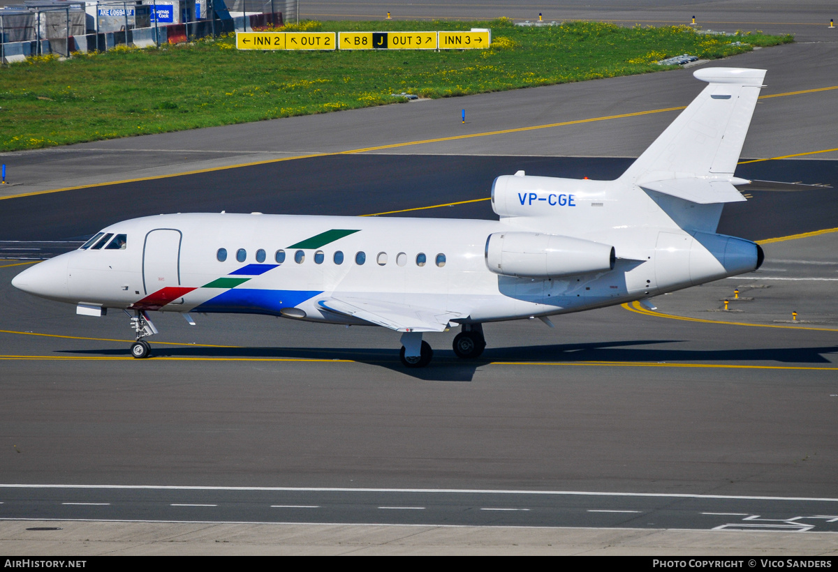 Aircraft Photo of VP-CGE | Dassault Falcon 900EX | AirHistory.net #841369