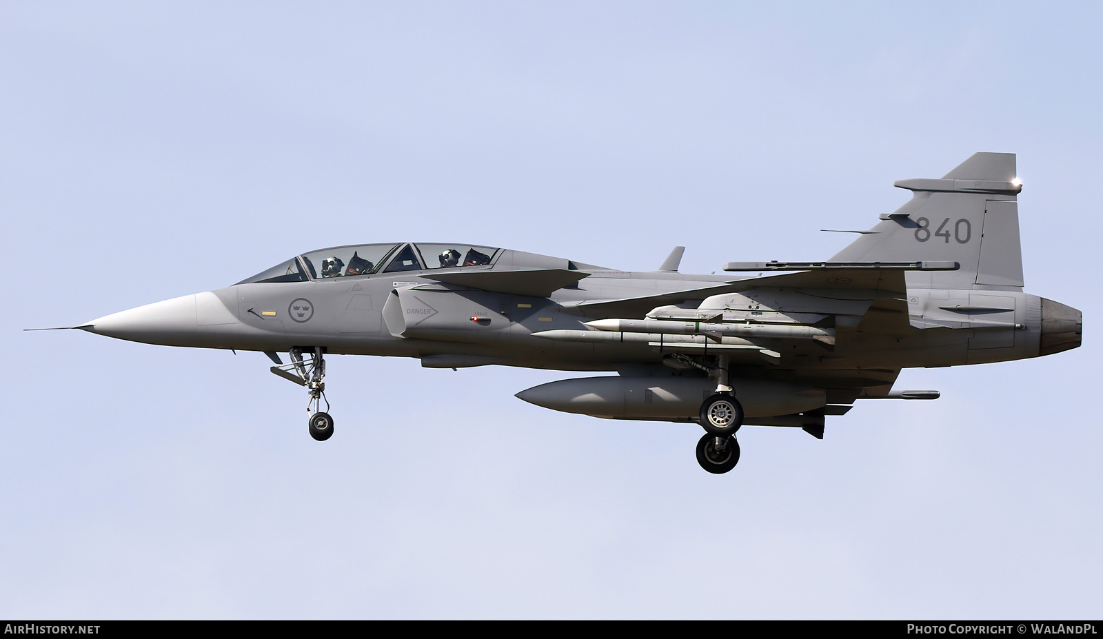 Aircraft Photo of 39840 | Saab JAS 39D Gripen | Sweden - Air Force | AirHistory.net #841387