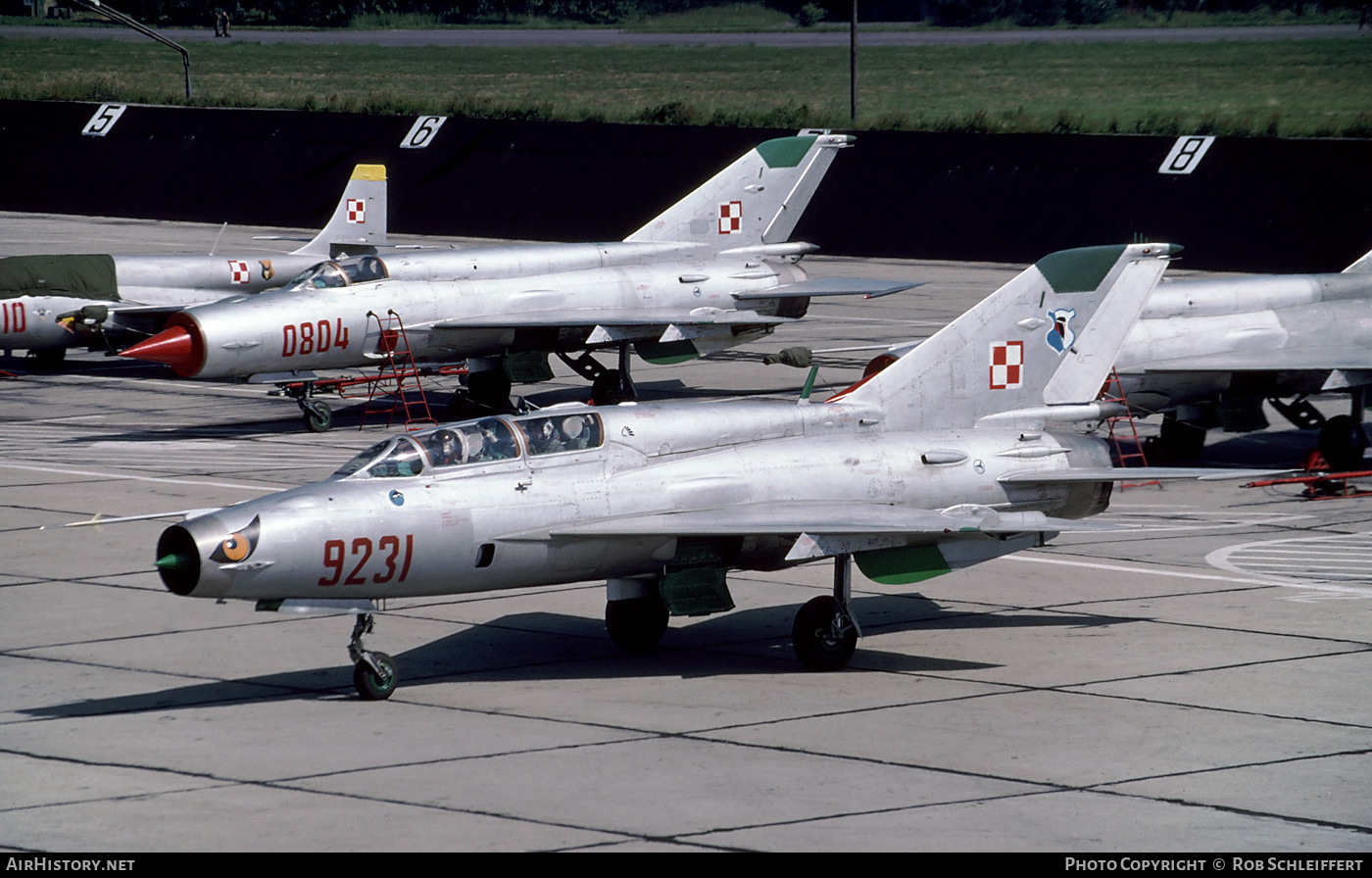 Aircraft Photo of 9231 | Mikoyan-Gurevich MiG-21UM | Poland - Navy | AirHistory.net #841388