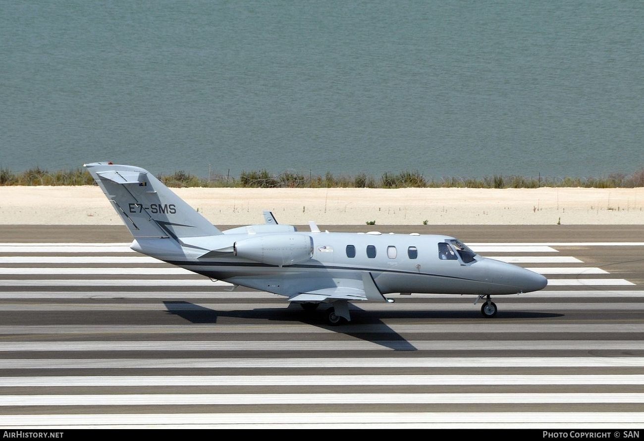 Aircraft Photo of E7-SMS | Cessna 525 CitationJet CJ1+ | AirHistory.net #841393