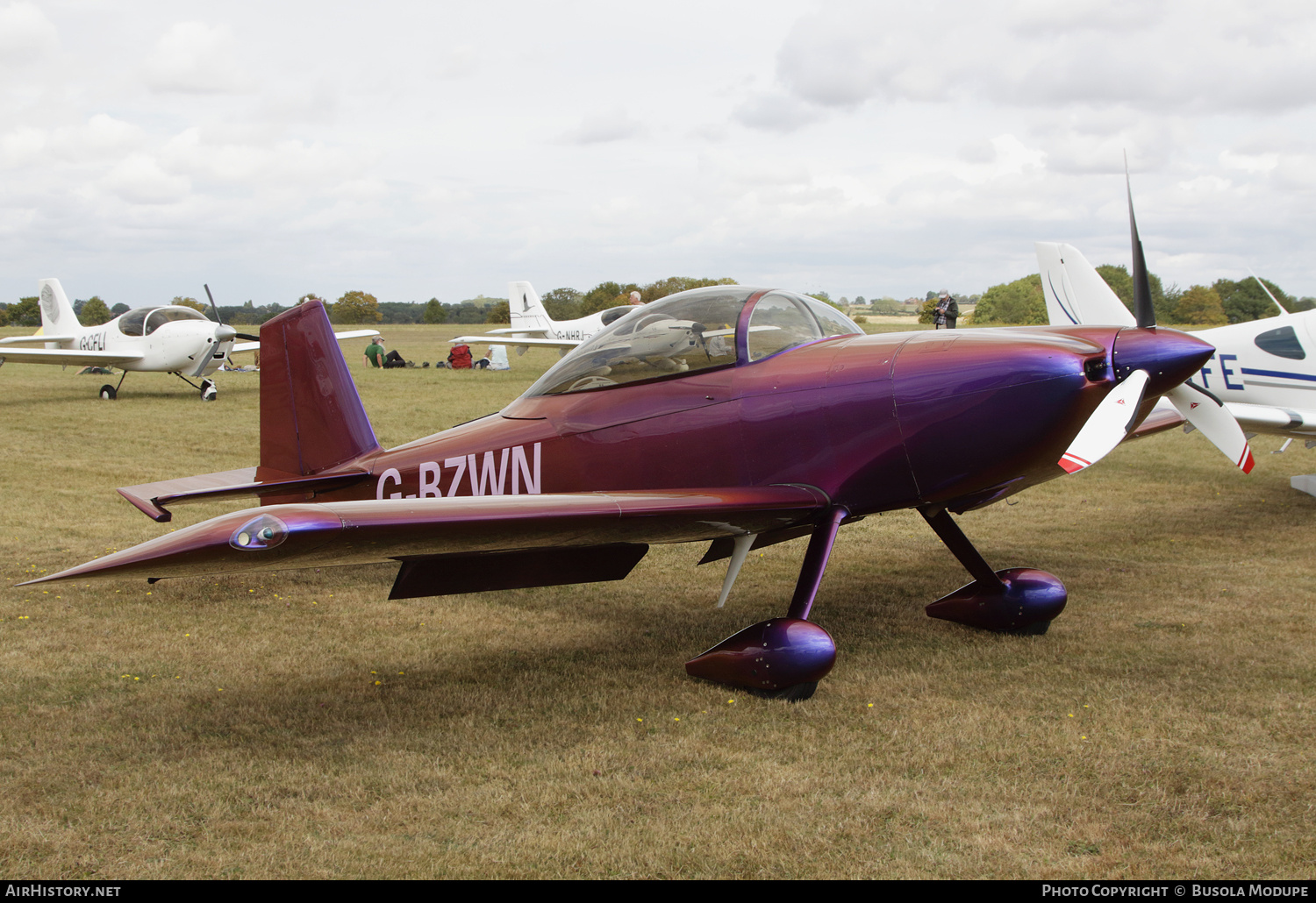 Aircraft Photo of G-BZWN | Van's RV-8 | AirHistory.net #841394