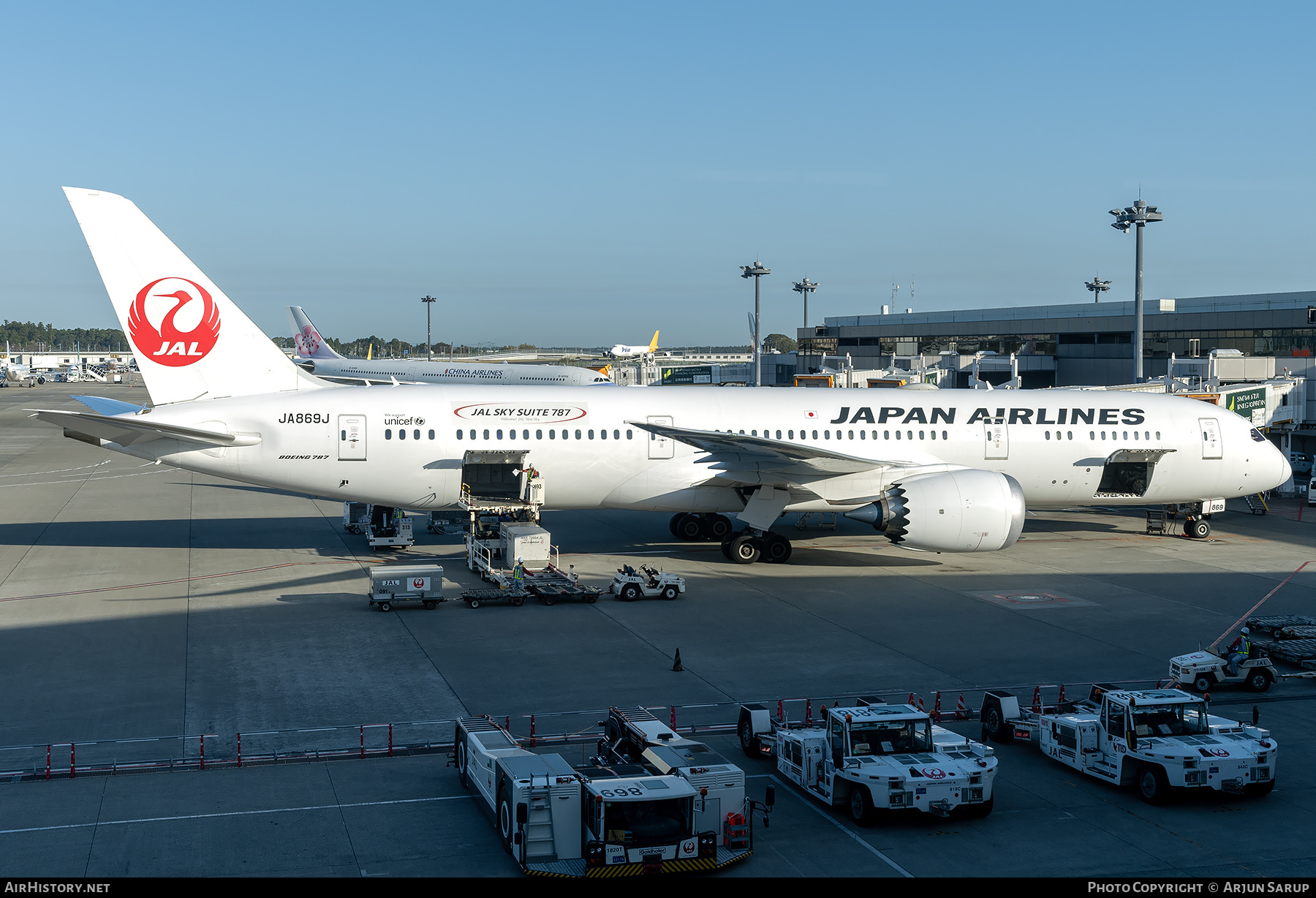 Aircraft Photo of JA869J | Boeing 787-9 Dreamliner | Japan Airlines - JAL | AirHistory.net #841395