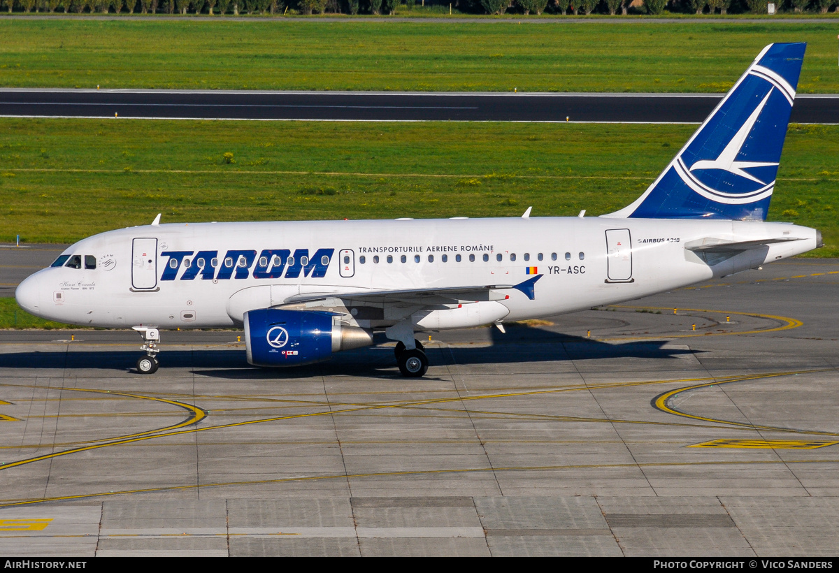 Aircraft Photo of YR-ASC | Airbus A318-111 | TAROM - Transporturile Aeriene Române | AirHistory.net #841398