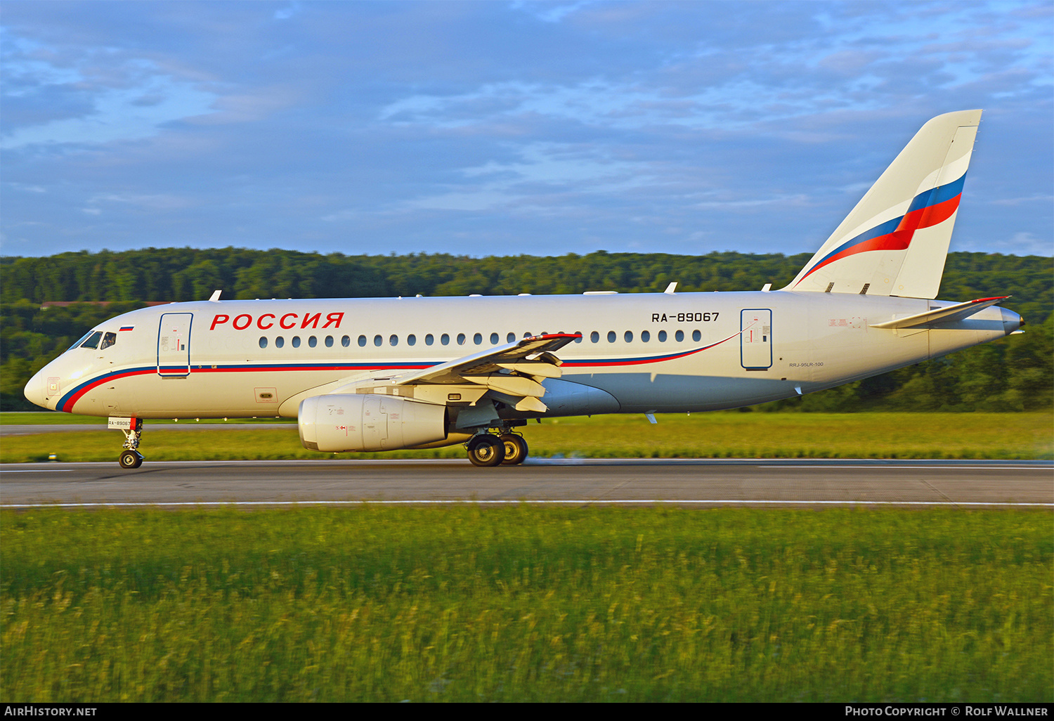 Aircraft Photo of RA-89067 | Sukhoi SSJ-100-95B-LR Superjet 100 (RRJ-95LR) | Rossiya - Special Flight Detachment | AirHistory.net #841418