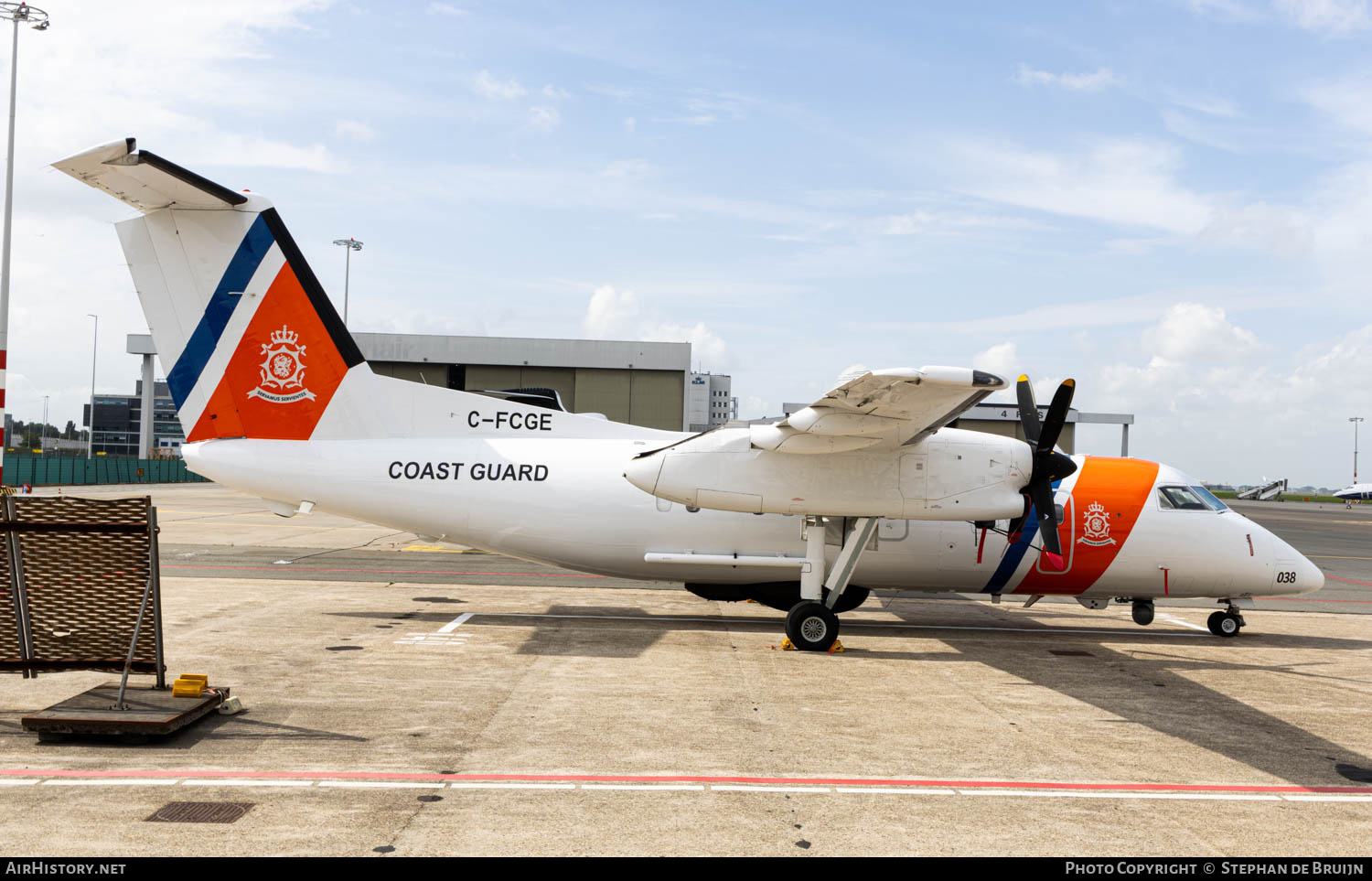 Aircraft Photo of C-FCGE | De Havilland Canada DHC-8-102MPA Dash 8 | Kustwacht - Netherlands Coastguard | AirHistory.net #841426