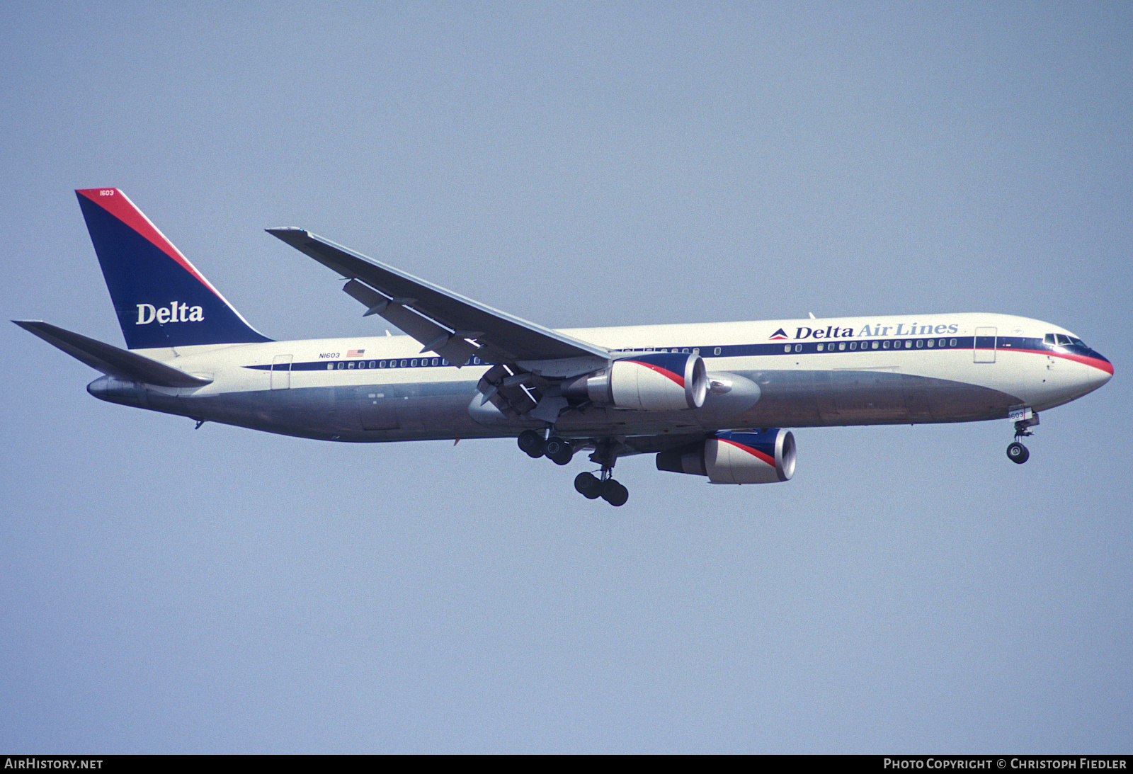 Aircraft Photo of N1603 | Boeing 767-332/ER | Delta Air Lines | AirHistory.net #841435