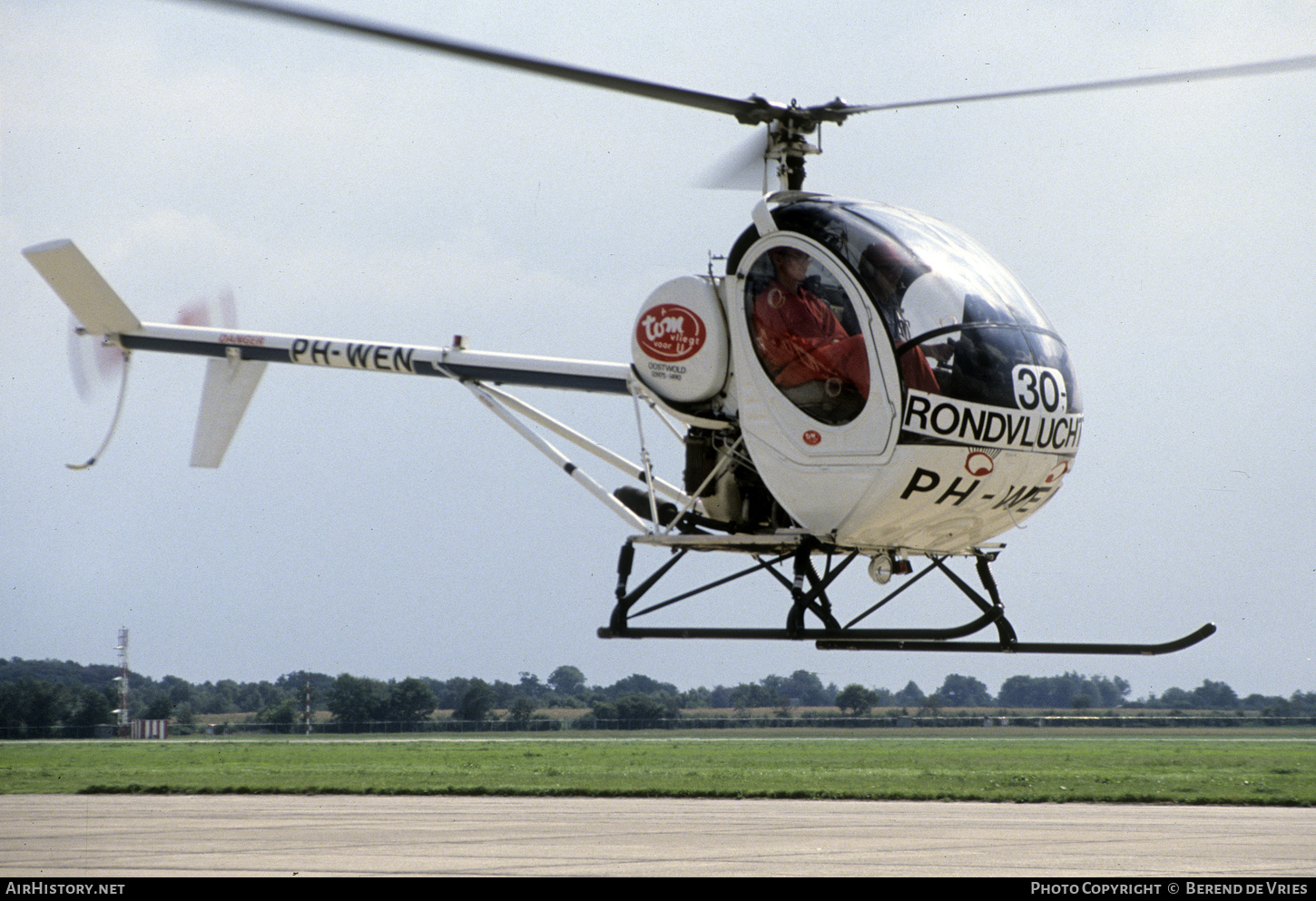 Aircraft Photo of PH-WEN | Hughes 269C 300C | Vliegbedrijf Tom van der Meulen | AirHistory.net #841475