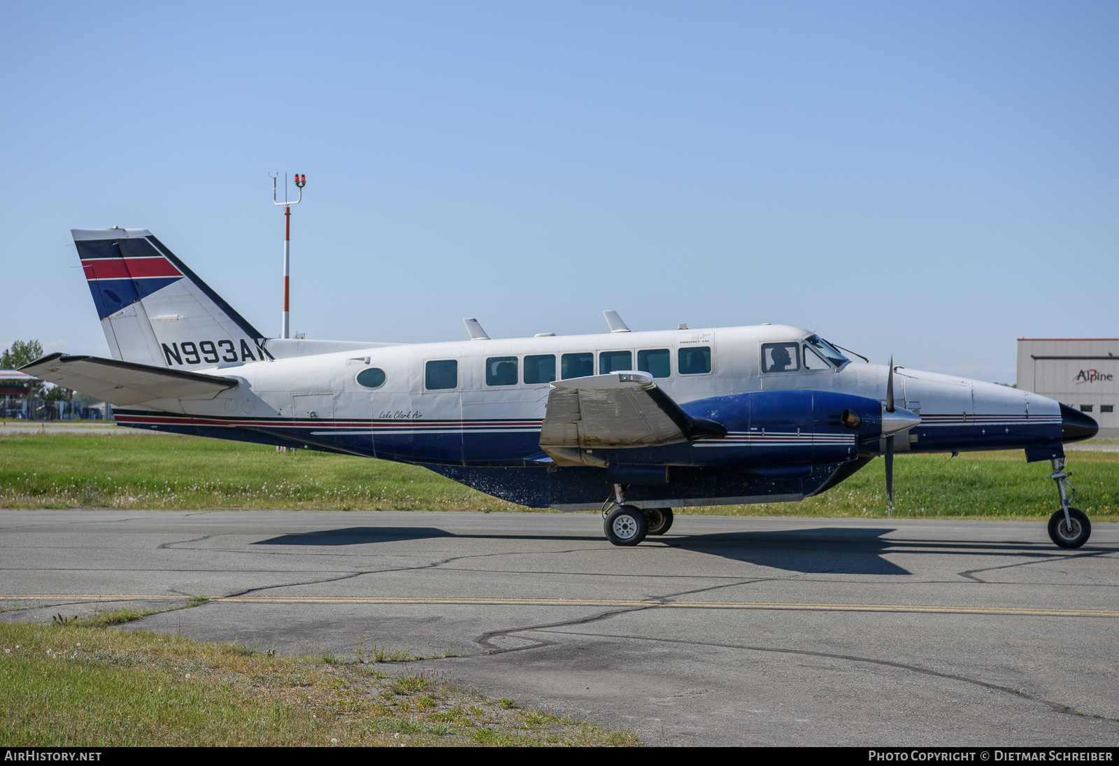 Aircraft Photo of N993AK | Beech C99 Airliner | Lake Clark Air | AirHistory.net #841481