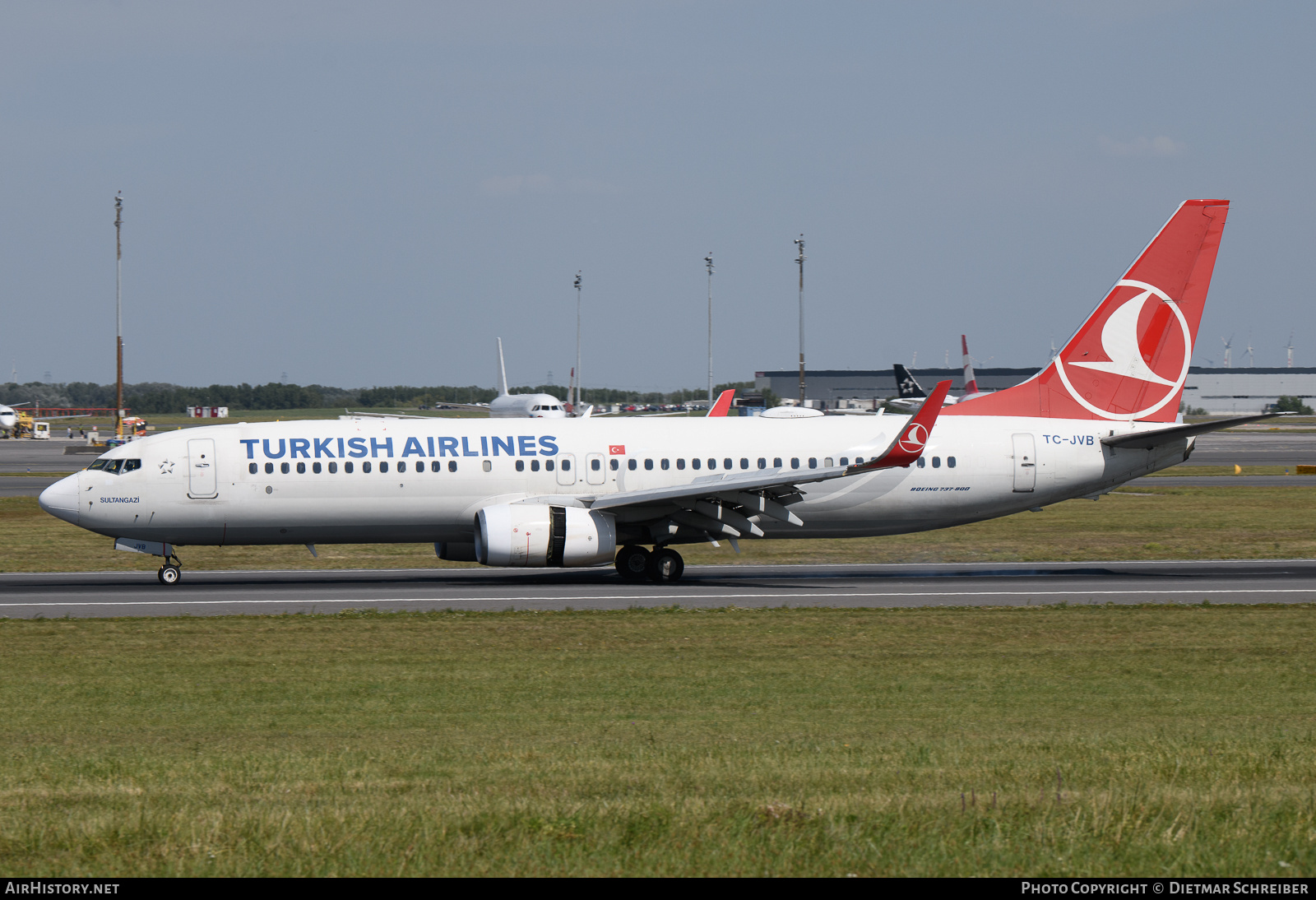 Aircraft Photo of TC-JVB | Boeing 737-8F2 | Turkish Airlines | AirHistory.net #841509