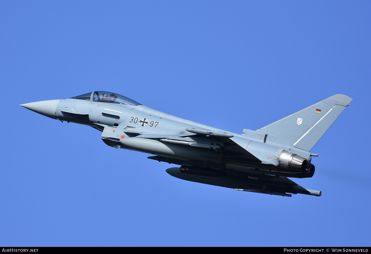 Aircraft Photo of 3097 | Eurofighter EF-2000 Typhoon S | Germany - Air Force | AirHistory.net #841513