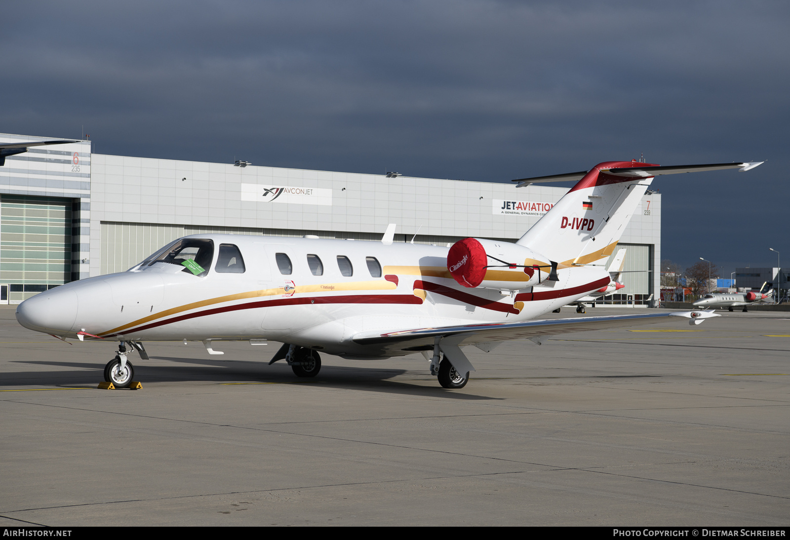 Aircraft Photo of D-IVPD | Cessna 525 CitationJet | AirHistory.net #841523