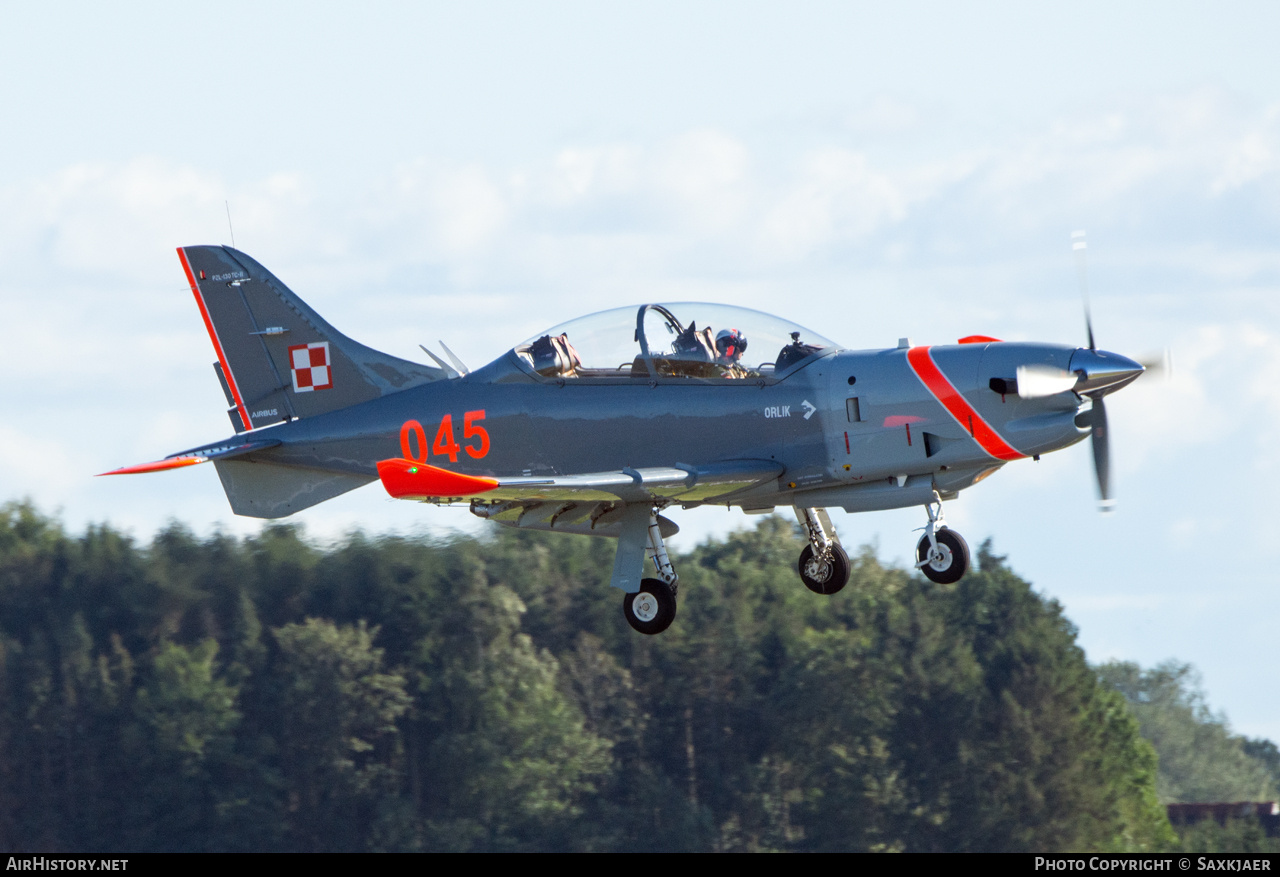 Aircraft Photo of 045 | PZL-Okecie PZL-130TC-1 Turbo Orlik | Poland - Air Force | AirHistory.net #841525