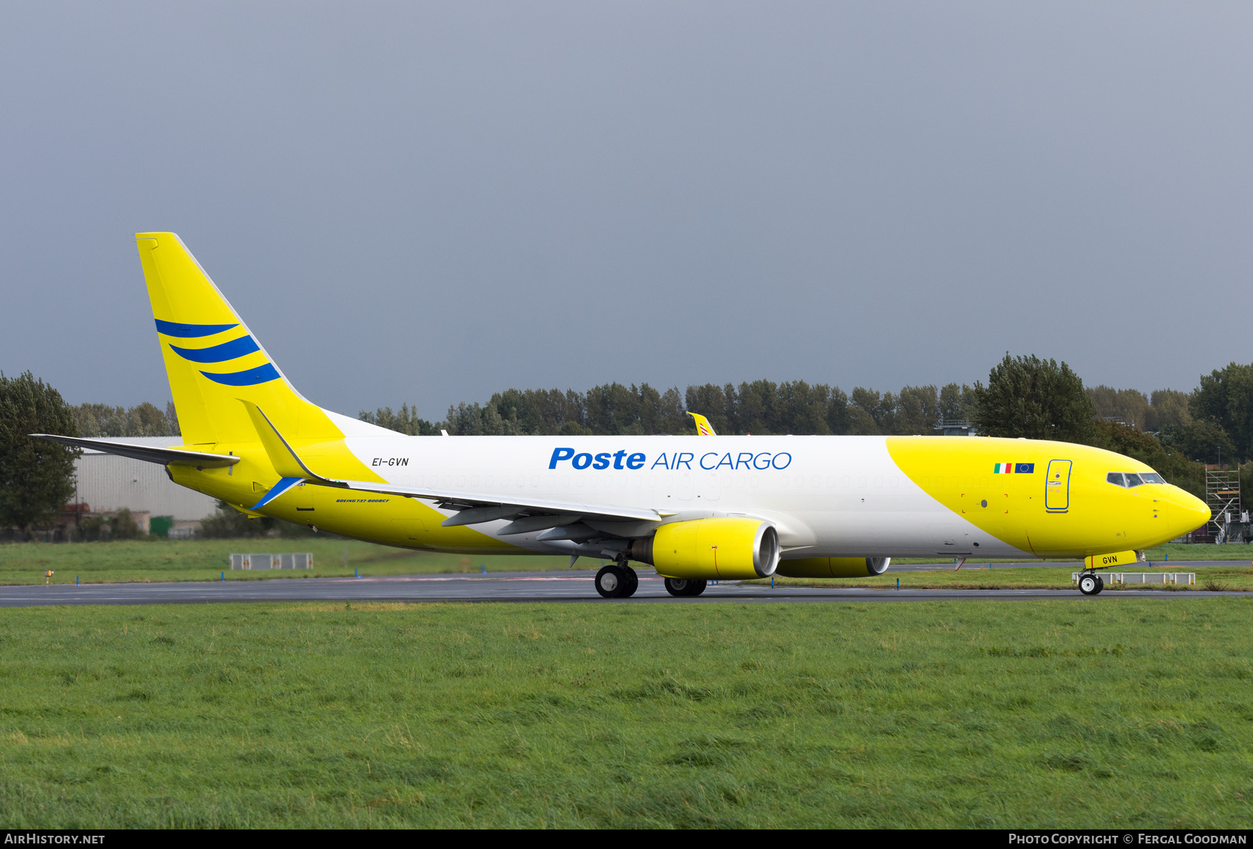 Aircraft Photo of EI-GVN | Boeing 737-8K5(BCF) | Poste Air Cargo | AirHistory.net #841535