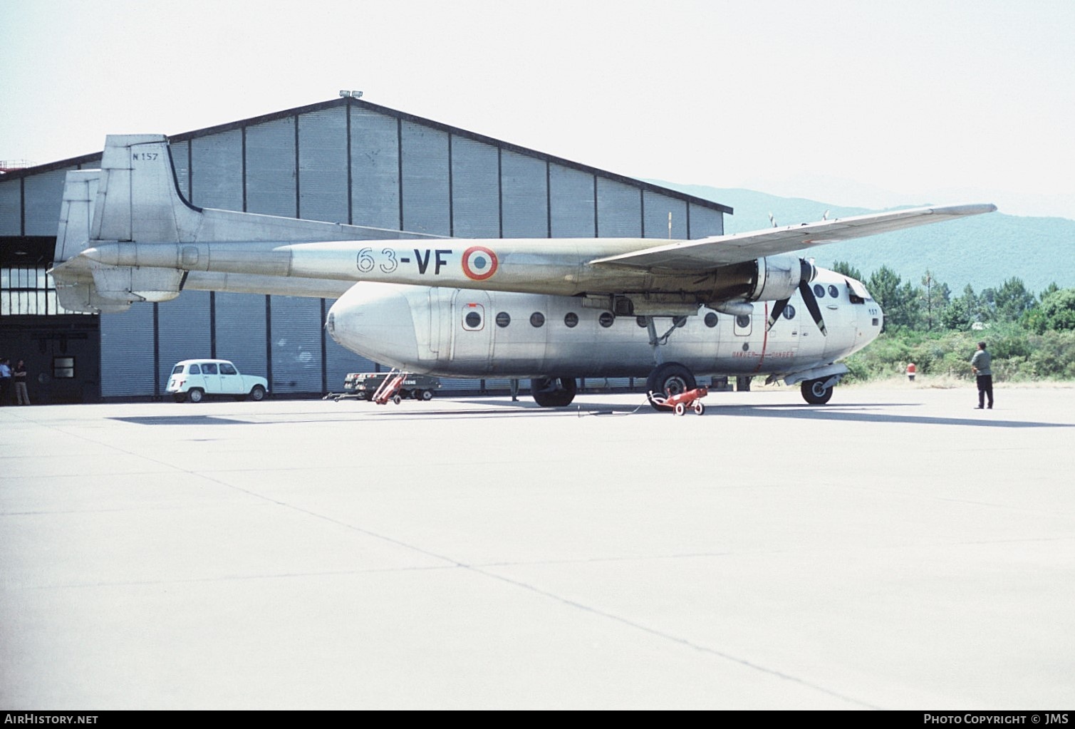 Aircraft Photo of 157 | Nord 2501F-3 Noratlas | France - Air Force | AirHistory.net #841549