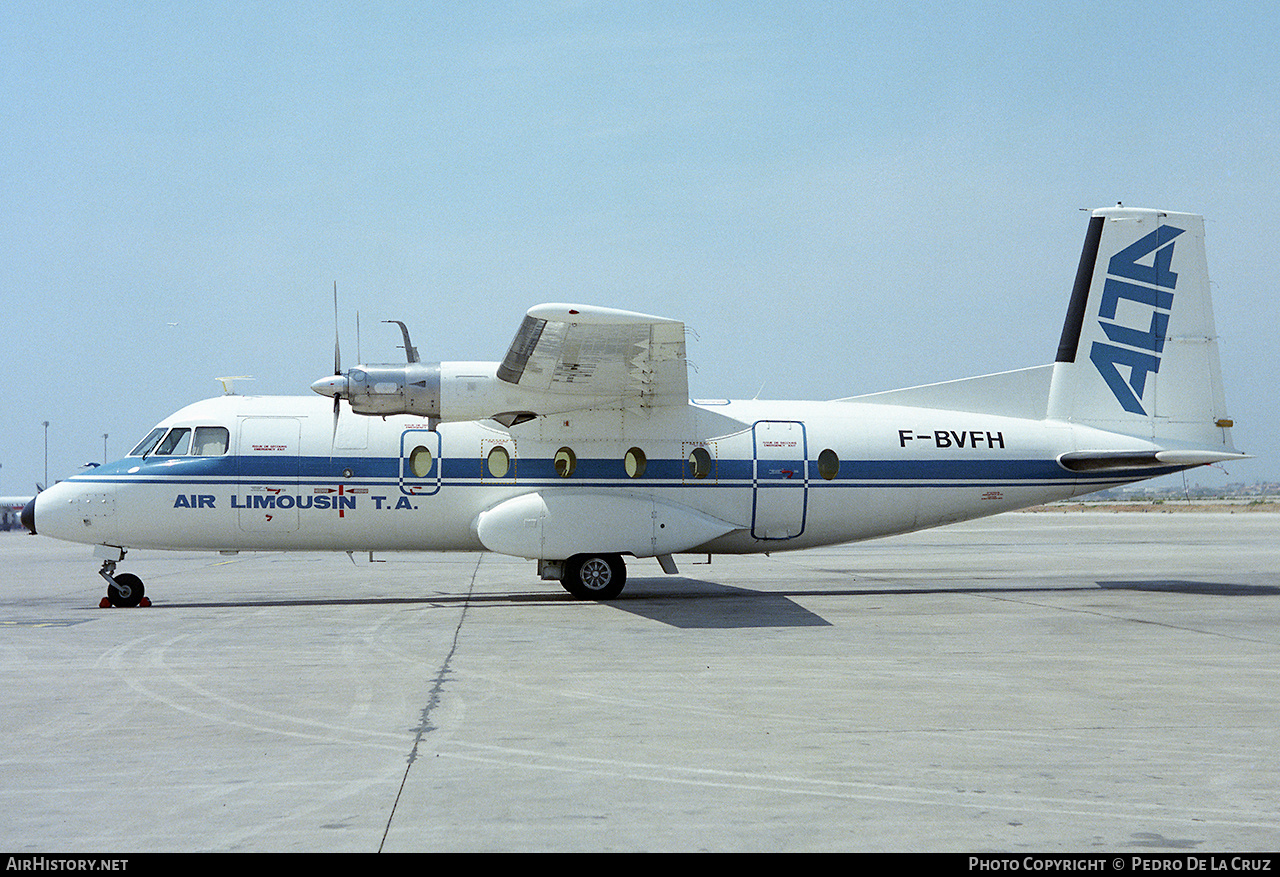Aircraft Photo of F-BVFH | Nord 262A-44 | Air Limousin Transports Aérien - ALTA | AirHistory.net #841560