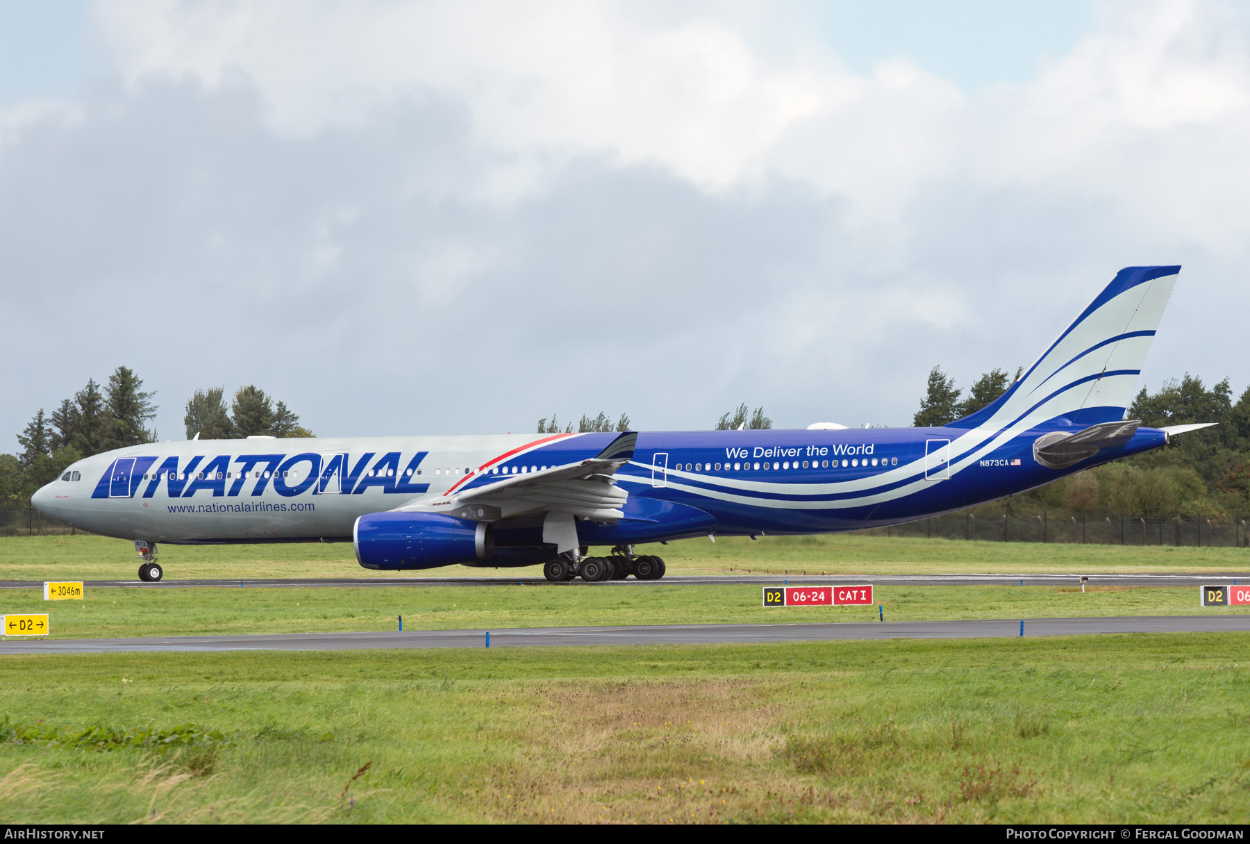 Aircraft Photo of N873CA | Airbus A330-343 | National Airlines | AirHistory.net #841580