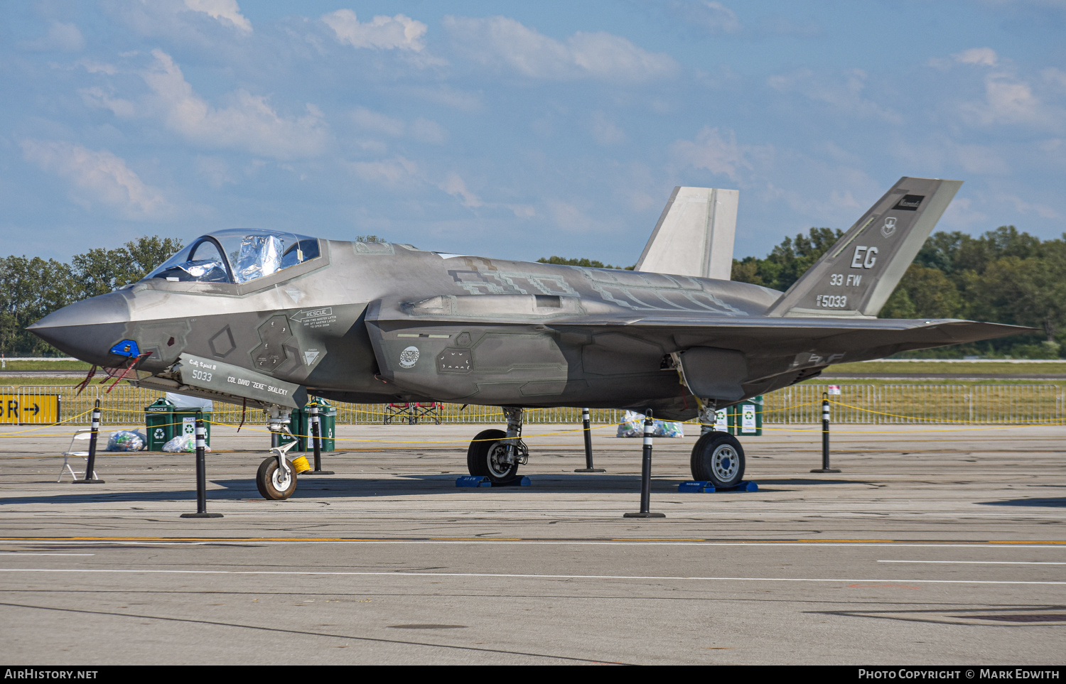 Aircraft Photo of 11-5033 | Lockheed Martin F-35A Lightning II | USA - Air Force | AirHistory.net #841582