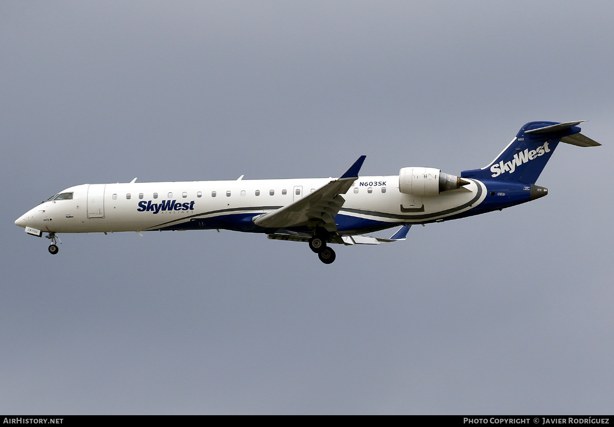 Aircraft Photo of N603SK | Bombardier CRJ-701ER (CL-600-2C10) | SkyWest Airlines | AirHistory.net #841592