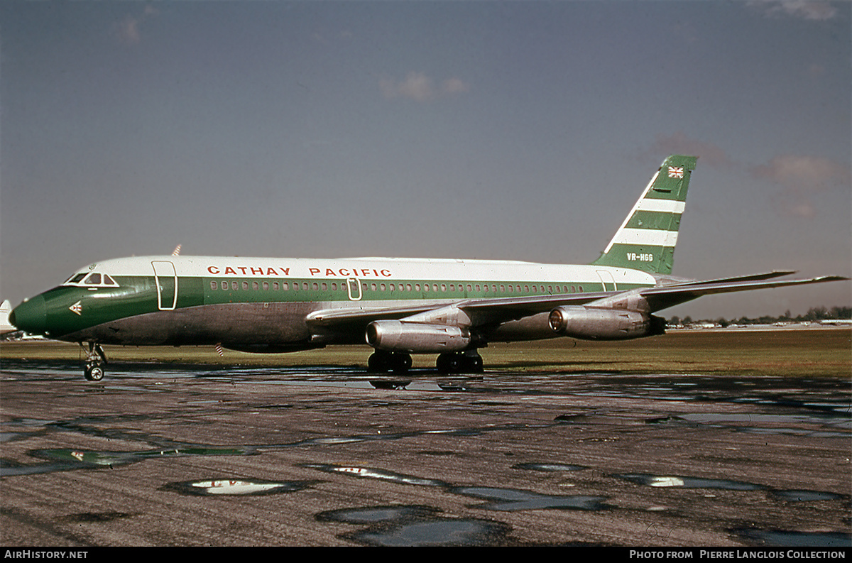 Aircraft Photo of VR-HGG | Convair 880M (22M-22) | Cathay Pacific Airways | AirHistory.net #841634