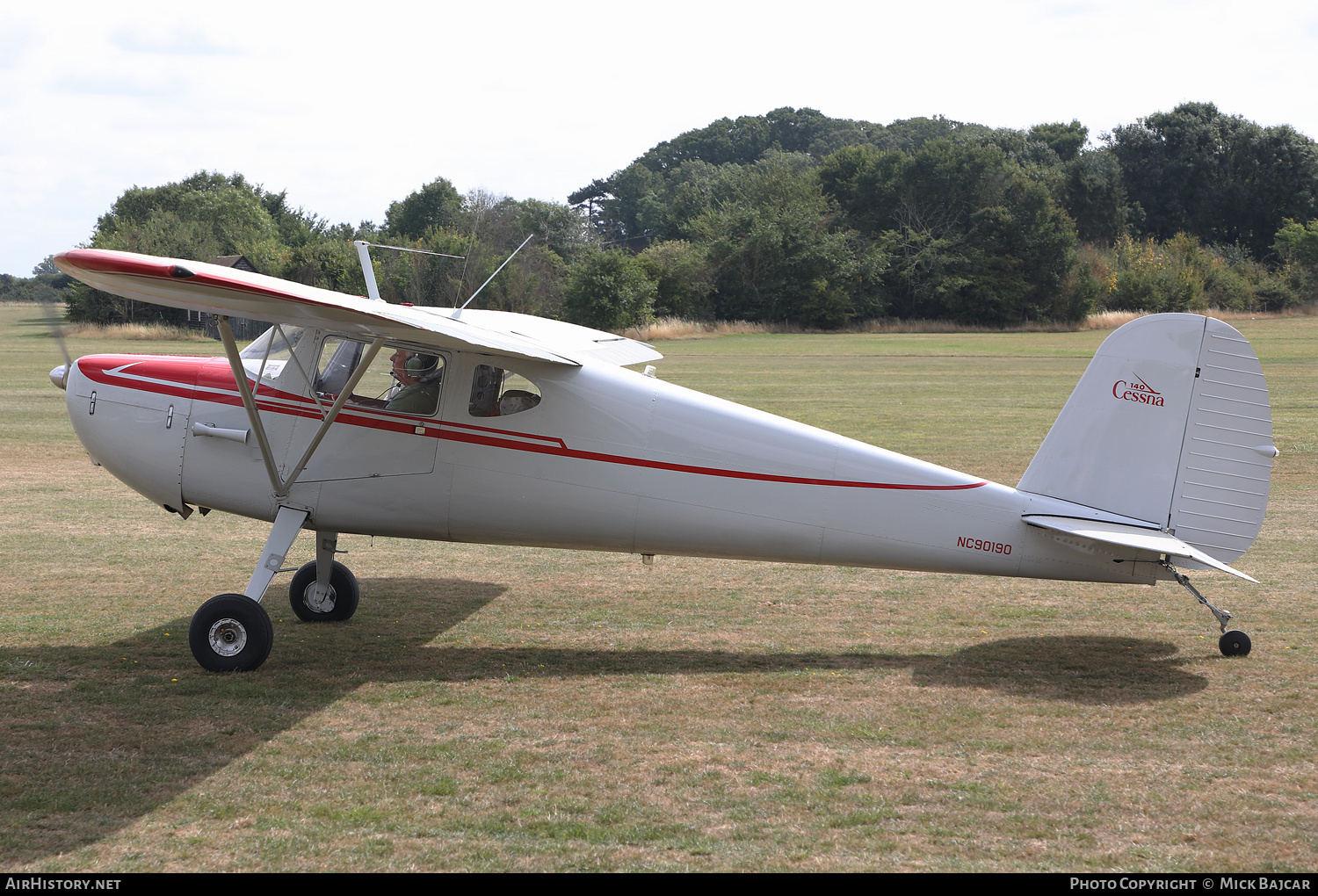 Aircraft Photo of N90190 / NC90190 | Cessna 140 | AirHistory.net #841637