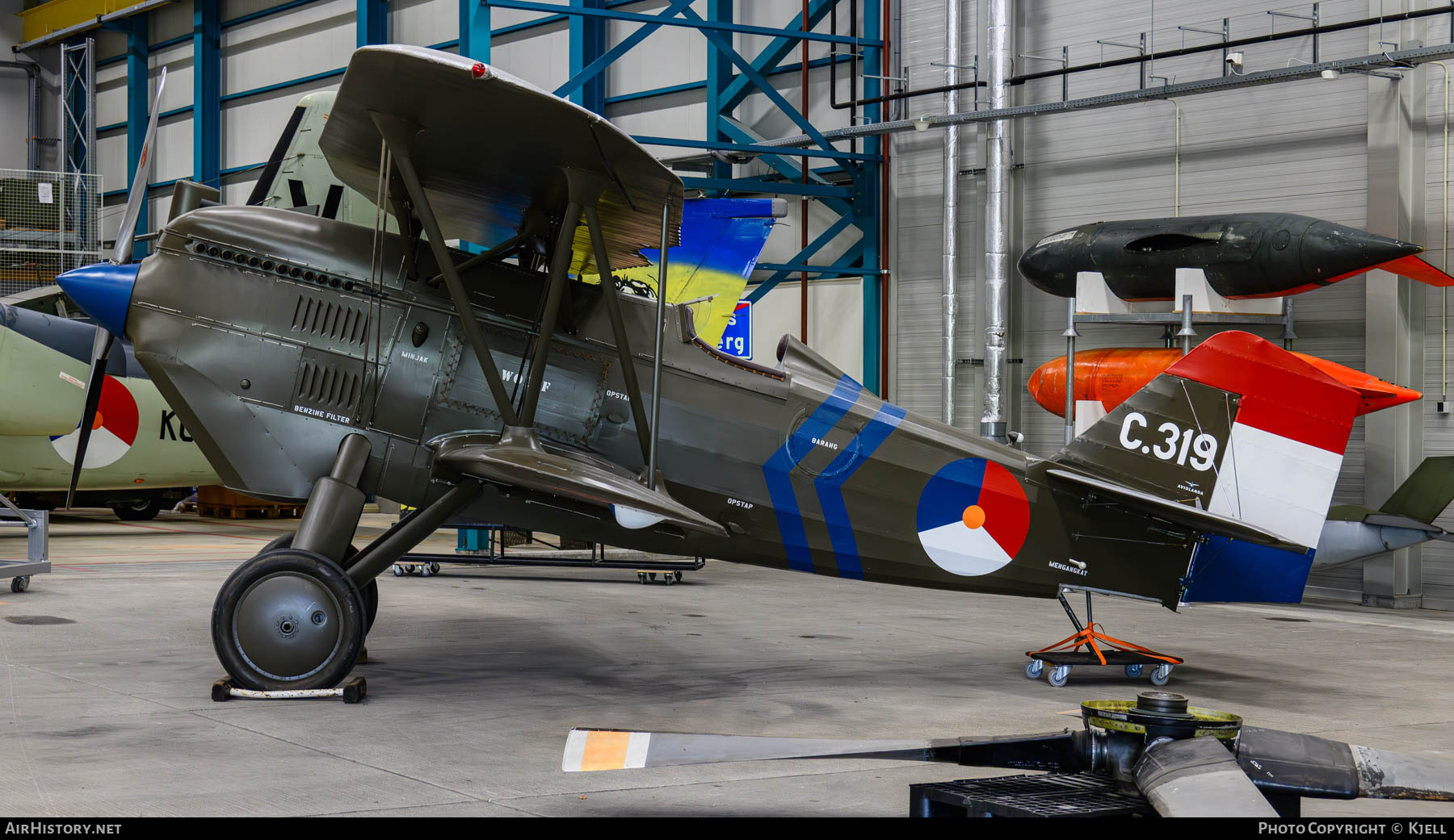 Aircraft Photo of C.319 | Curtiss P-6E Hawk I (replica) | Netherlands East Indies - Air Force | AirHistory.net #841672