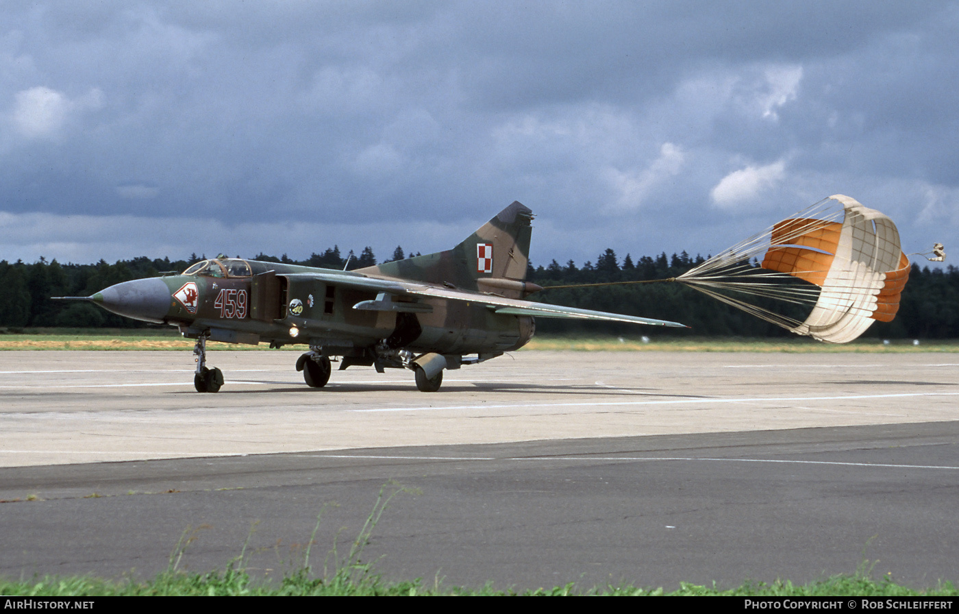 Aircraft Photo of 459 | Mikoyan-Gurevich MiG-23MF | Poland - Air Force | AirHistory.net #841678
