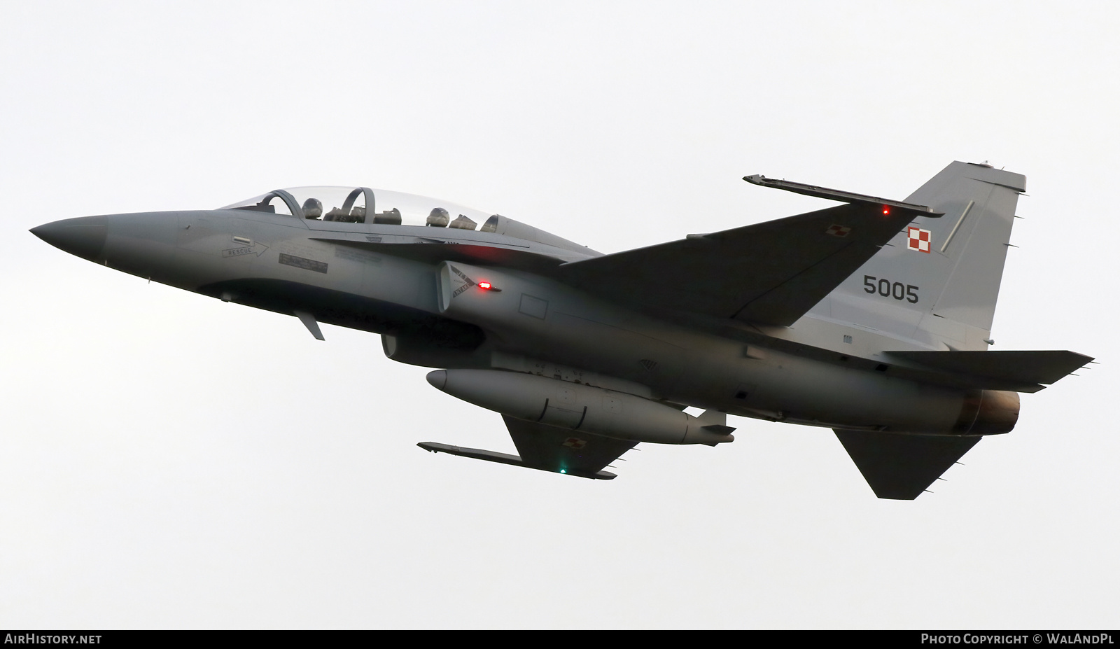 Aircraft Photo of 5005 | Korea Aerospace FA-50GF Golden Eagle | Poland - Air Force | AirHistory.net #841679