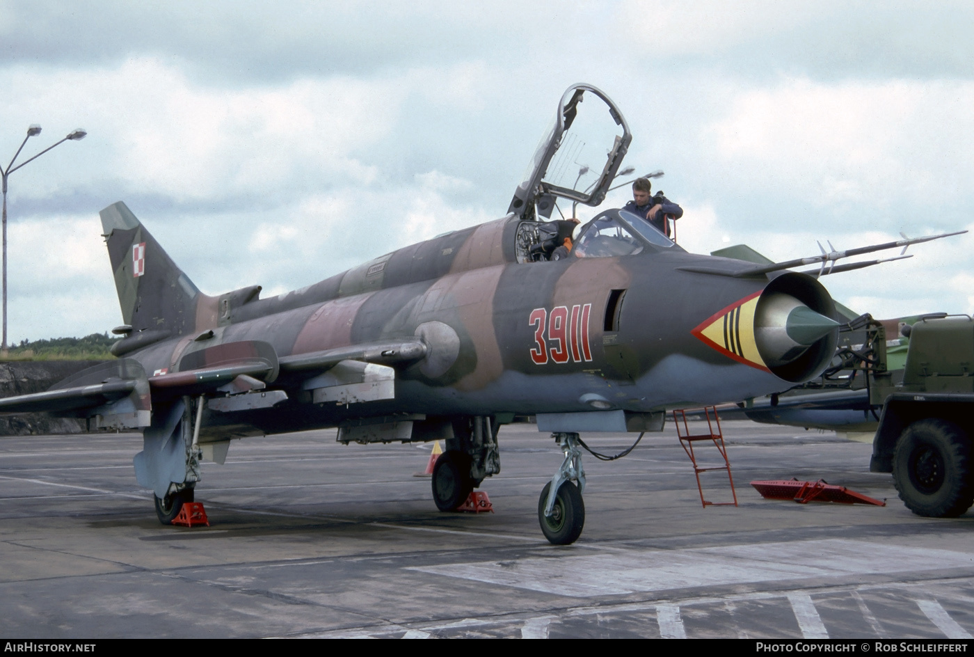 Aircraft Photo of 3911 | Sukhoi Su-22M4 | Poland - Air Force | AirHistory.net #841701