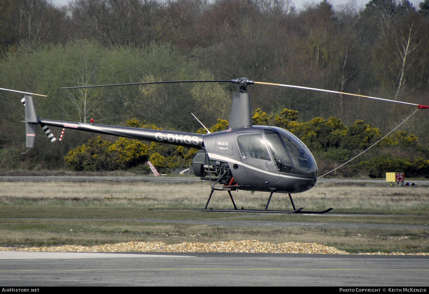 Aircraft Photo of G-DHGS | Robinson R-22 Beta | AirHistory.net #841705