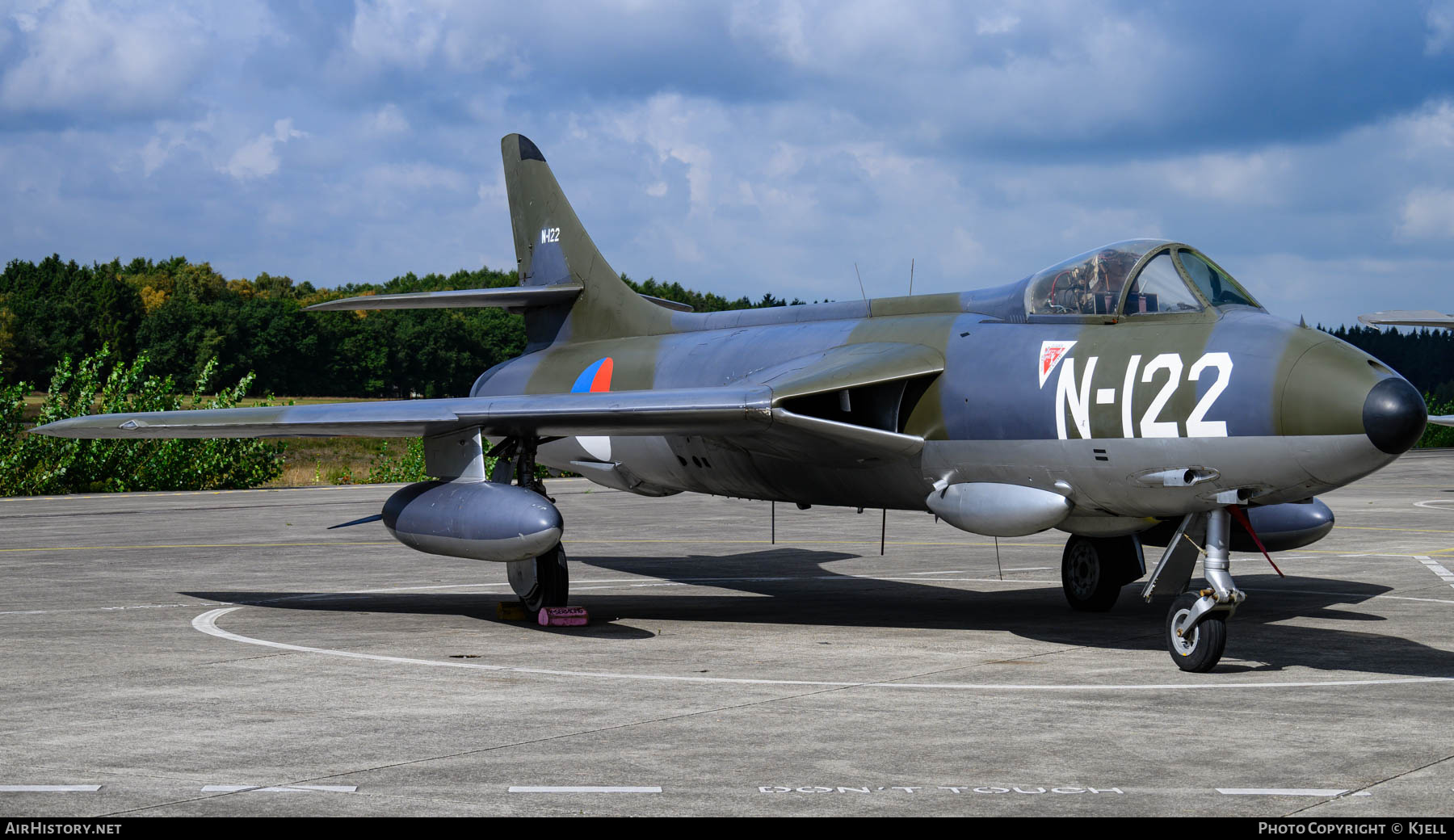 Aircraft Photo of N-122 | Hawker Hunter F4 | Netherlands - Air Force | AirHistory.net #841725