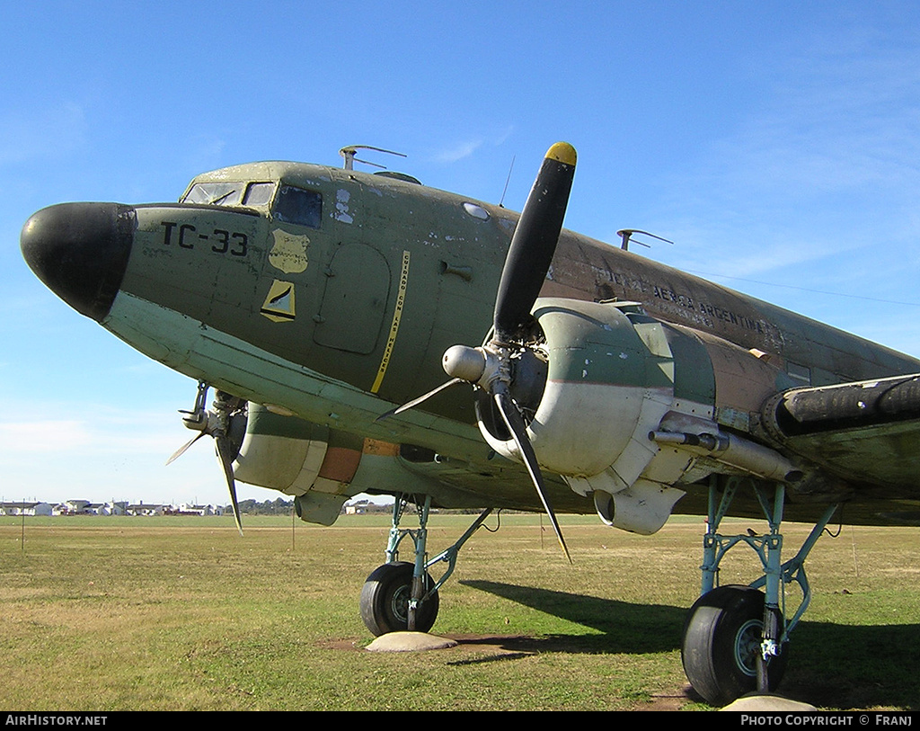 Aircraft Photo of TC-33 | Douglas C-47A Skytrain | Argentina - Air Force | AirHistory.net #841772