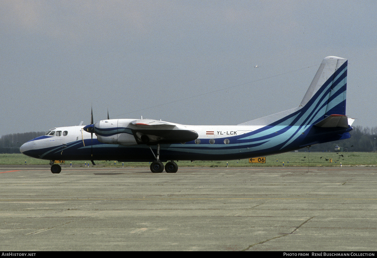 Aircraft Photo of YL-LCK | Antonov An-24B | AirHistory.net #841780
