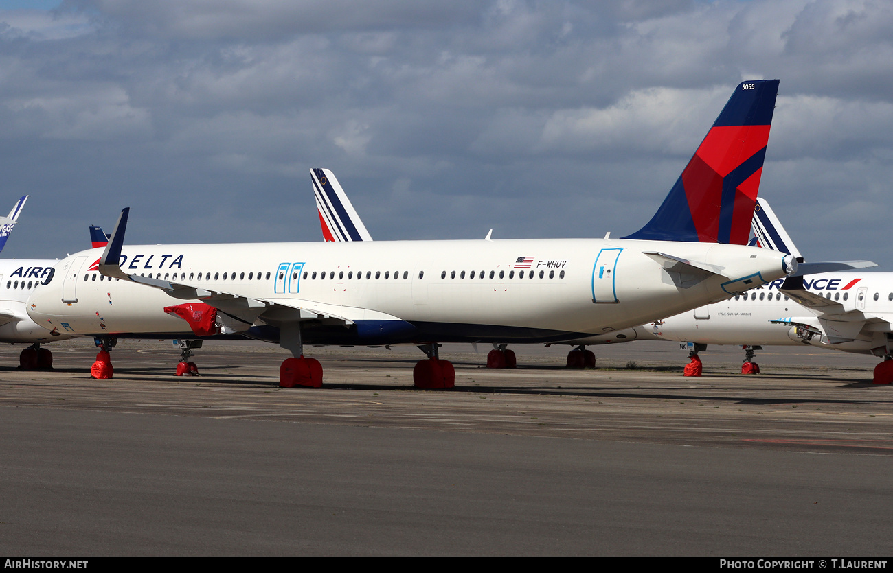 Aircraft Photo of F-WHUV | Airbus A321-271NX | Delta Air Lines | AirHistory.net #841789